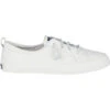 Sperry Top-Sider Women's Crest Vibe Leather Sneaker White -Sperry Top-Sider Sales STS84549 000