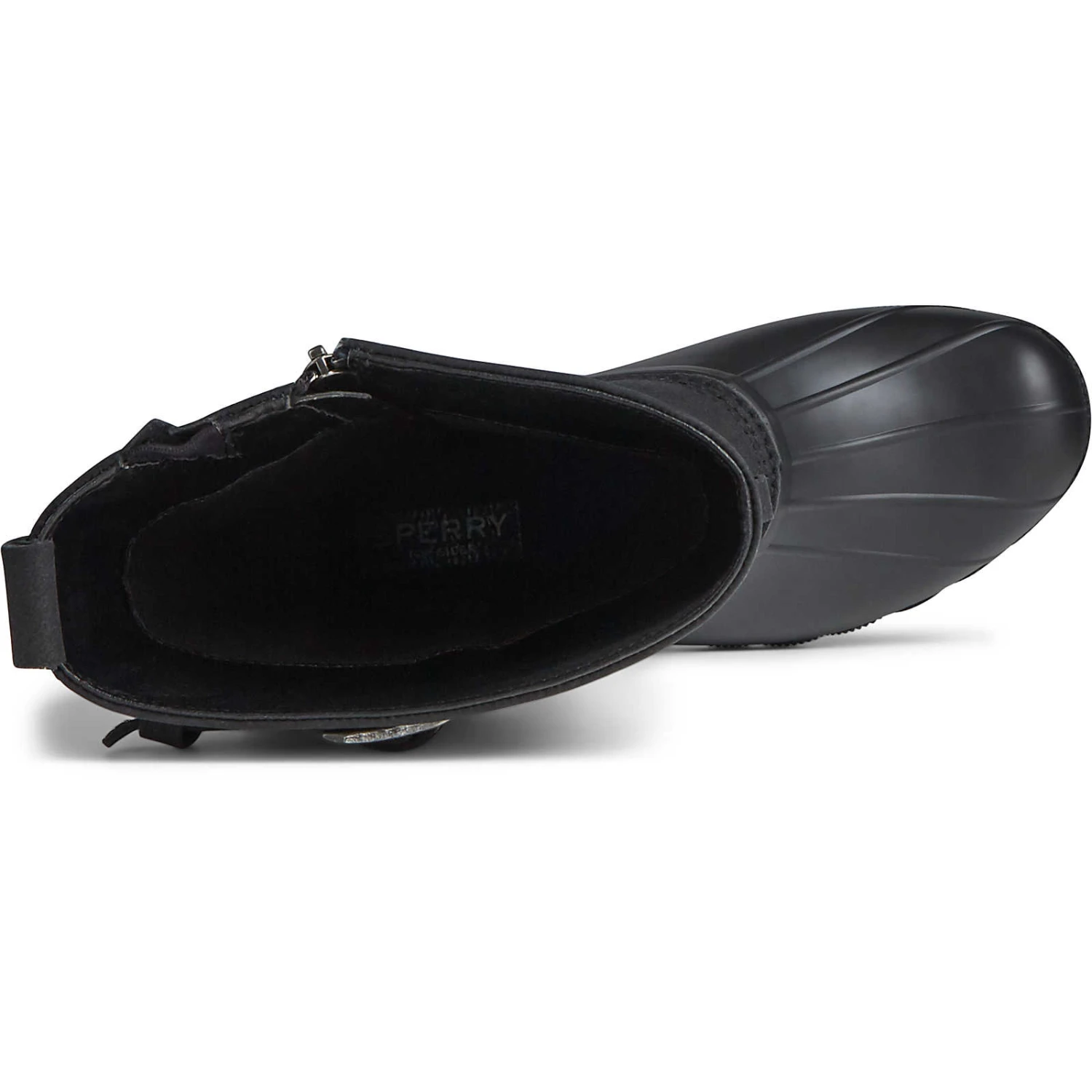 Sperry Top-Sider Women's Saltwater Tall Nylon Duck Boot Black 7 Sperry Top-Sider Women's Saltwater Tall Nylon Duck Boot Black - Image 5