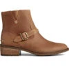 Sperry Top-Sider Women's Seaport Storm Short Shackle Boot Tan