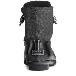 Sperry Top-Sider Women's Saltwater Sparkle Duck Boot Black/Silver 10 Sperry Top-Sider Women's Saltwater Sparkle Duck Boot Black/Silver -Sperry Top-Sider Sales STS85831 90