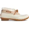 Sperry Top-Sider Women's Saltwater 1-Eye Cozy Duck Boot Ivory -Sperry Top-Sider Sales STS85834 000