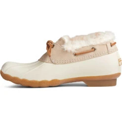 Sperry Top-Sider Women's Saltwater 1-Eye Cozy Duck Boot Ivory -Sperry Top-Sider Sales STS85834 180