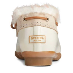 Sperry Top-Sider Women's Saltwater 1-Eye Cozy Duck Boot Ivory -Sperry Top-Sider Sales STS85834 90