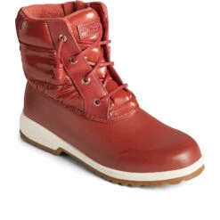 Sperry Top-Sider Women's Maritime Repel Nylon Boot Red -Sperry Top-Sider Sales STS86689
