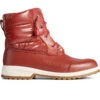 Sperry Top-Sider Women's Maritime Repel Nylon Boot Red -Sperry Top-Sider Sales STS86689 000