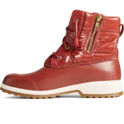 Sperry Top-Sider Women's Maritime Repel Nylon Boot Red -Sperry Top-Sider Sales STS86689 180