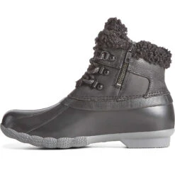 Sperry Top-Sider Women's Saltwater Alpine Leather Duck Boot Black -Sperry Top-Sider Sales STS86690 180