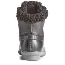 Sperry Top-Sider Women's Saltwater Alpine Leather Duck Boot Black -Sperry Top-Sider Sales STS86690 90