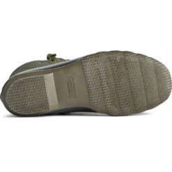 Sperry Top-Sider Women's Saltwater Puff Nylon Quilted Duck Boot Olive -Sperry Top-Sider Sales STS86710 OUT