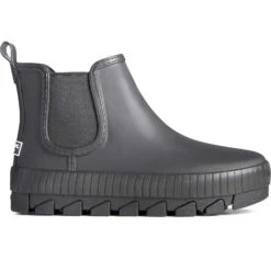 Sperry Top-Sider Women's Torrent Chelsea Waterproof Rain Boot Black