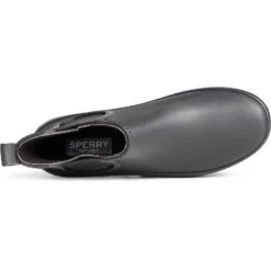 Sperry Top-Sider Women's Torrent Chelsea Waterproof Rain Boot Black -Sperry Top-Sider Sales STS86828 TOP