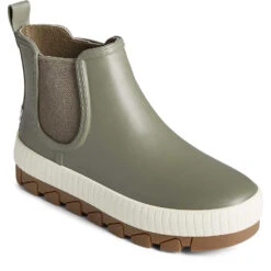 Sperry Top-Sider Women's Torrent Chelsea Waterproof Rain Boot Olive 12 Sperry Top-Sider Women's Torrent Chelsea Waterproof Rain Boot Olive -Sperry Top-Sider Sales STS86829