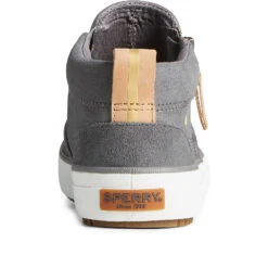 Sperry Top-Sider Women's Crest Lug Suede Chukka Grey -Sperry Top-Sider Sales STS86852 90 08