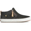 Sperry Top-Sider Women's Crest Lug Suede Chukka Black