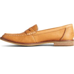 Sperry Top-Sider Women's Seaport Penny Leather Loafer Tan -Sperry Top-Sider Sales STS86930 180