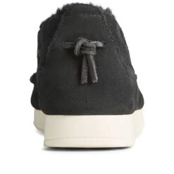 Sperry Top-Sider Women's Moc-Sider Suede Slip On Black -Sperry Top-Sider Sales STS86939 90