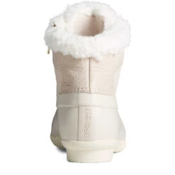 Sperry Top-Sider Women's Saltwater Alpine Leather Duck Boot Ivory -Sperry Top-Sider Sales STS87059 90