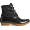 Sperry Top-Sider Women's Saltwater Cheetah Duck Boot Black 2 Sperry Top-Sider Women's Saltwater Cheetah Duck Boot Black -Sperry Top-Sider Sales STS87097 000