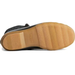 Sperry Top-Sider Women's Saltwater Cheetah Duck Boot Black -Sperry Top-Sider Sales STS87097 OUT