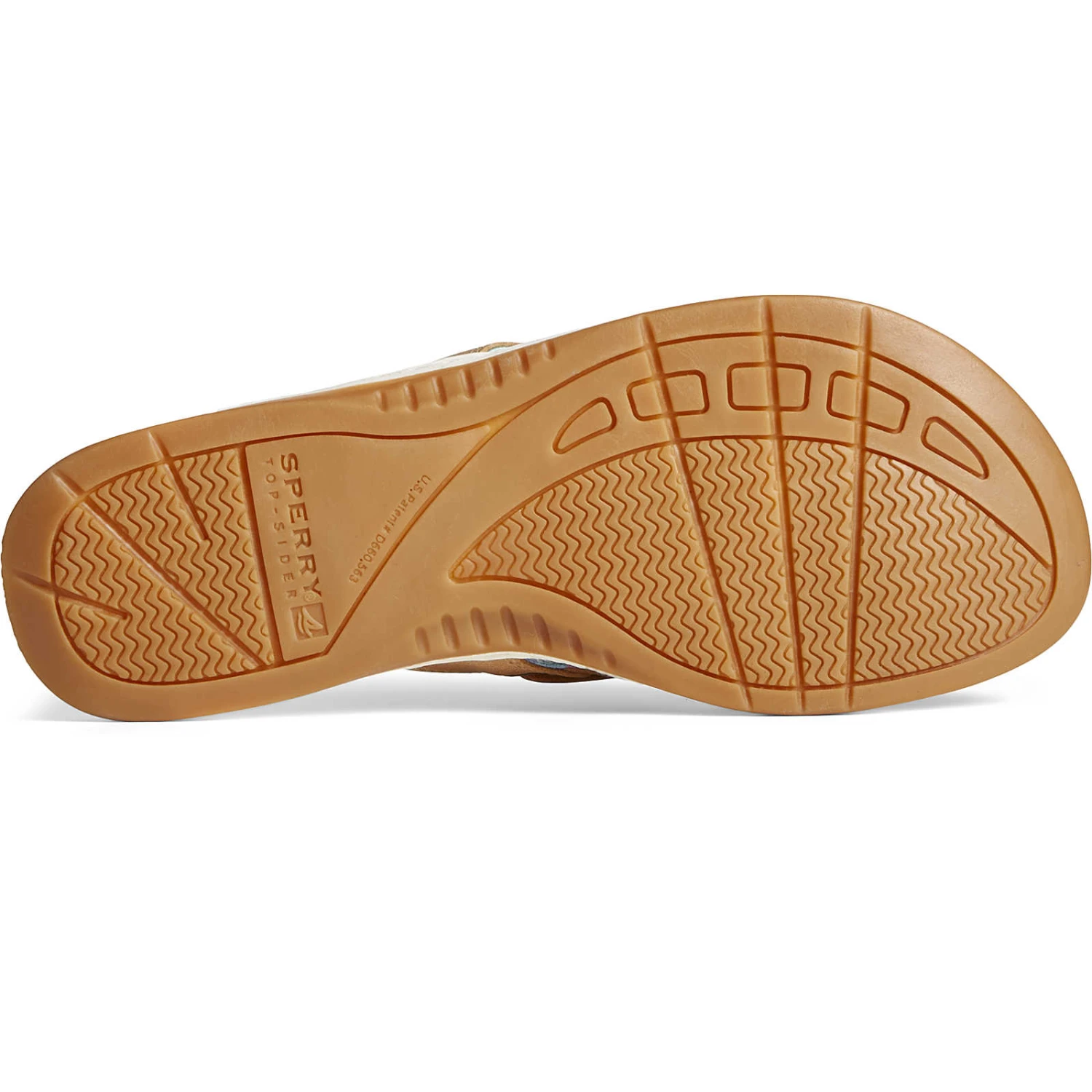 Sperry Top-Sider Women's Seafish Leather Flip Flop Tan 8 Sperry Top-Sider Women's Seafish Leather Flip Flop Tan - Image 6