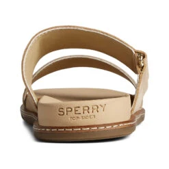 Sperry Top-Sider Women's Waveside PLUSHWAVE™ Slide Sandal Tan -Sperry Top-Sider Sales STS87358 90