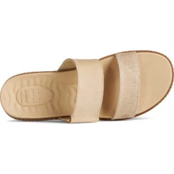 Sperry Top-Sider Women's Waveside PLUSHWAVE™ Slide Sandal Tan -Sperry Top-Sider Sales STS87358 TOP