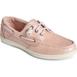 Sperry Top-Sider Women's Songfish Pearlized Boat Shoe Rose -Sperry Top-Sider Sales STS87443