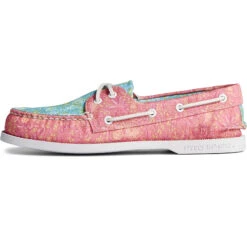 Sperry Top-Sider Women's Sperry X Brooks Brothers Authentic Original™ Boat Shoe Pink Multi -Sperry Top-Sider Sales STS87571 180