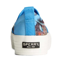 Sperry Top-Sider Women's Sperry X Kerby Crest Twin Gore Utopia Platform Slip On Sneaker Multi -Sperry Top-Sider Sales STS87742 90 032122