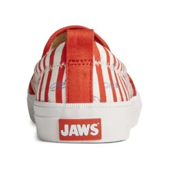 Sperry Top-Sider Women's Sperry X JAWS Crest Twin Gore Stripe Slip On Sneaker Red 14 Sperry Top-Sider Women's Sperry X JAWS Crest Twin Gore Stripe Slip On Sneaker Red -Sperry Top-Sider Sales STS87746 90