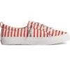 Sperry Top-Sider Women's Sperry X JAWS Crest Vibe Stripe Sneaker Red