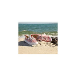 Sperry Top-Sider Women's Sperry X JAWS Crest Vibe Stripe Sneaker Red -Sperry Top-Sider Sales STS87747 4