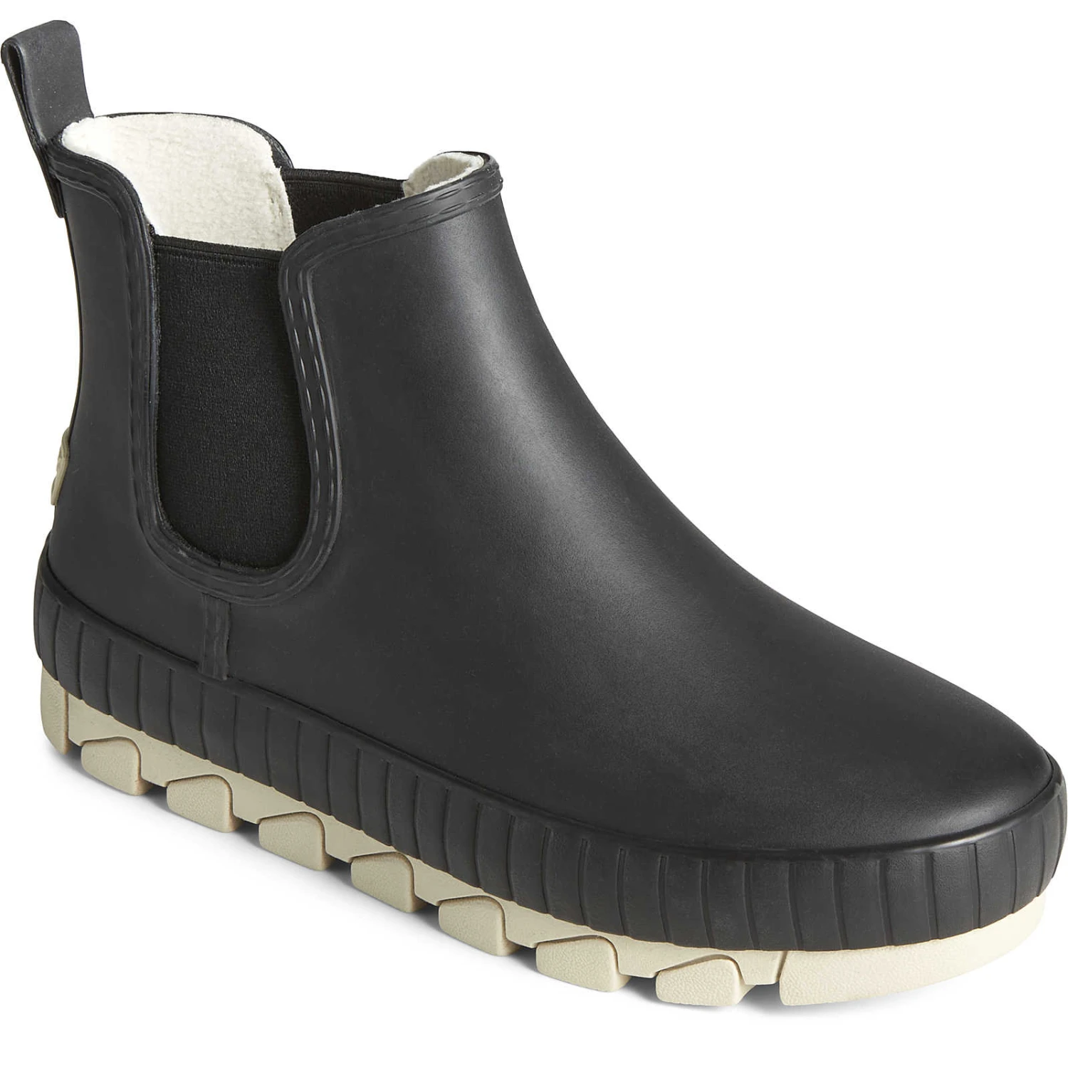 Sperry Top-Sider Women's Torrent Chelsea Matte Waterproof Rain Boot Black 4 Sperry Top-Sider Women's Torrent Chelsea Matte Waterproof Rain Boot Black - Image 2
