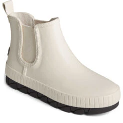 Sperry Top-Sider Women's Torrent Chelsea Matte Waterproof Rain Boot White -Sperry Top-Sider Sales STS87752