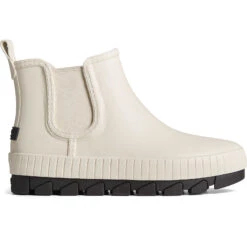 Sperry Top-Sider Women's Torrent Chelsea Matte Waterproof Rain Boot White