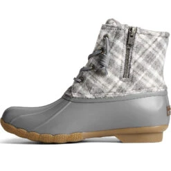 Sperry Top-Sider Women's Saltwater Plaid Wool Duck Boot Grey 11 Sperry Top-Sider Women's Saltwater Plaid Wool Duck Boot Grey -Sperry Top-Sider Sales STS87766 180