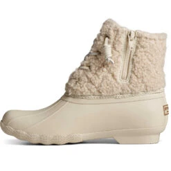 Sperry Top-Sider Women's Saltwater Sherpa Duck Boot Off White -Sperry Top-Sider Sales STS87768 180