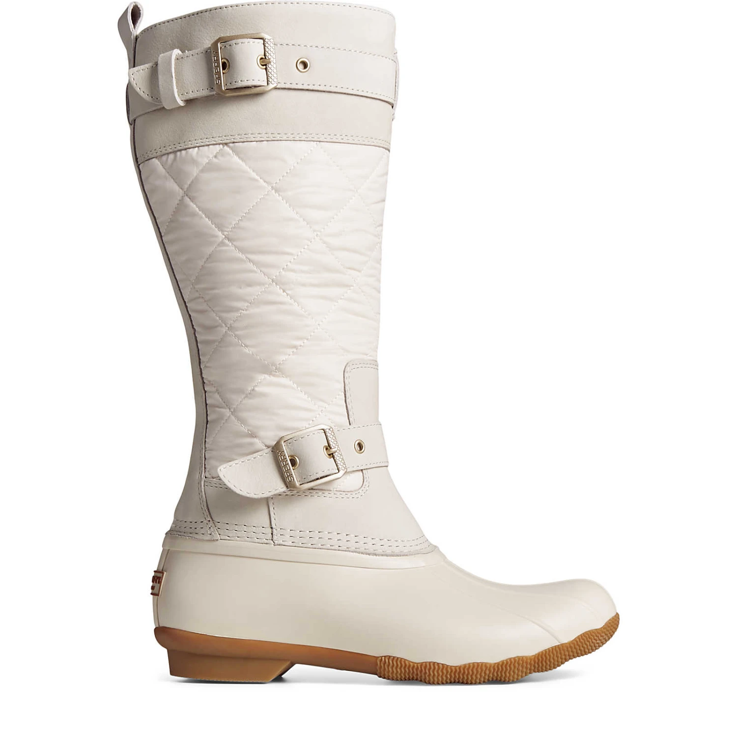 Sperry Top-Sider Women's Saltwater Tall Nylon Duck Boot Ivory 3 Sperry Top-Sider Women's Saltwater Tall Nylon Duck Boot Ivory