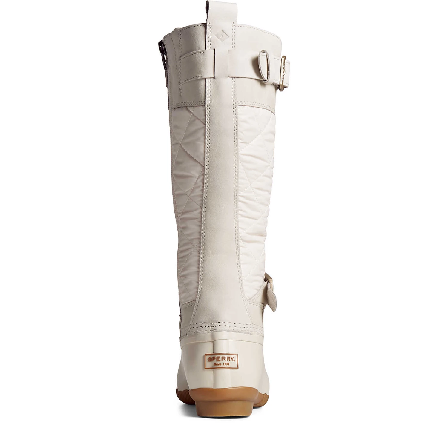Sperry Top-Sider Women's Saltwater Tall Nylon Duck Boot Ivory 5 Sperry Top-Sider Women's Saltwater Tall Nylon Duck Boot Ivory - Image 3