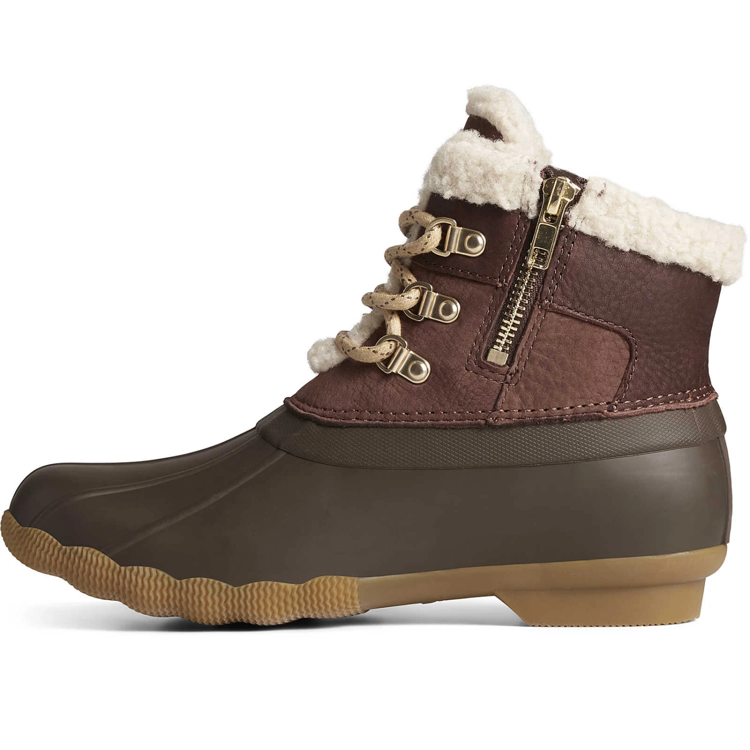 Sperry Top-Sider Women's Saltwater Alpine Leather Duck Boot Brown 6 Sperry Top-Sider Women's Saltwater Alpine Leather Duck Boot Brown - Image 4