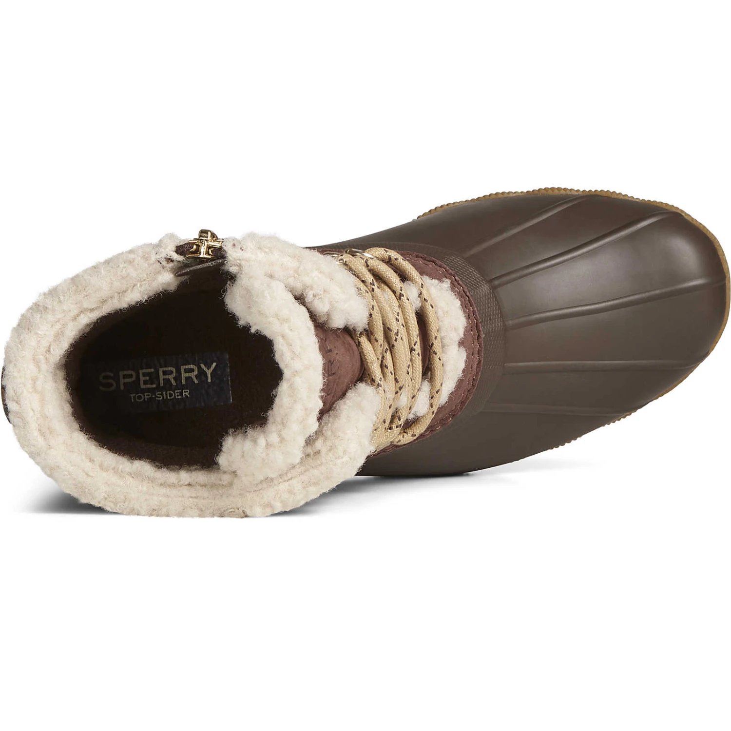 Sperry Top-Sider Women's Saltwater Alpine Leather Duck Boot Brown 7 Sperry Top-Sider Women's Saltwater Alpine Leather Duck Boot Brown - Image 5
