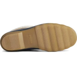 Sperry Top-Sider Women's Saltwater Alpine Leather Duck Boot Tan/Navy -Sperry Top-Sider Sales STS87778 OUT