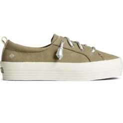 Best Seller 3 Sperry Top-Sider Women's Crest Vibe Platform Snake Sneaker Green