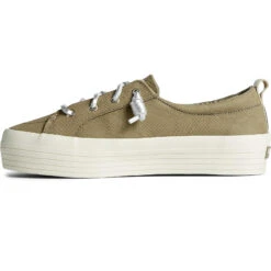 Sperry Top-Sider Women's Crest Vibe Platform Snake Sneaker Green -Sperry Top-Sider Sales STS87806 180