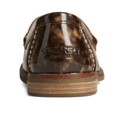 Sperry Top-Sider Women's Seaport Penny Tortoise Leather Loafer Brown -Sperry Top-Sider Sales STS87834 90