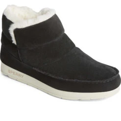 Sperry Top-Sider Women's Moc-Sider Suede Bootie Black 9 Sperry Top-Sider Women's Moc-Sider Suede Bootie Black -Sperry Top-Sider Sales STS87876