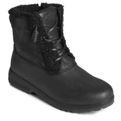 Sperry Top-Sider Women's Maritime Repel Teddy Trim Snow Boot Black 9 Sperry Top-Sider Women's Maritime Repel Teddy Trim Snow Boot Black -Sperry Top-Sider Sales STS87890