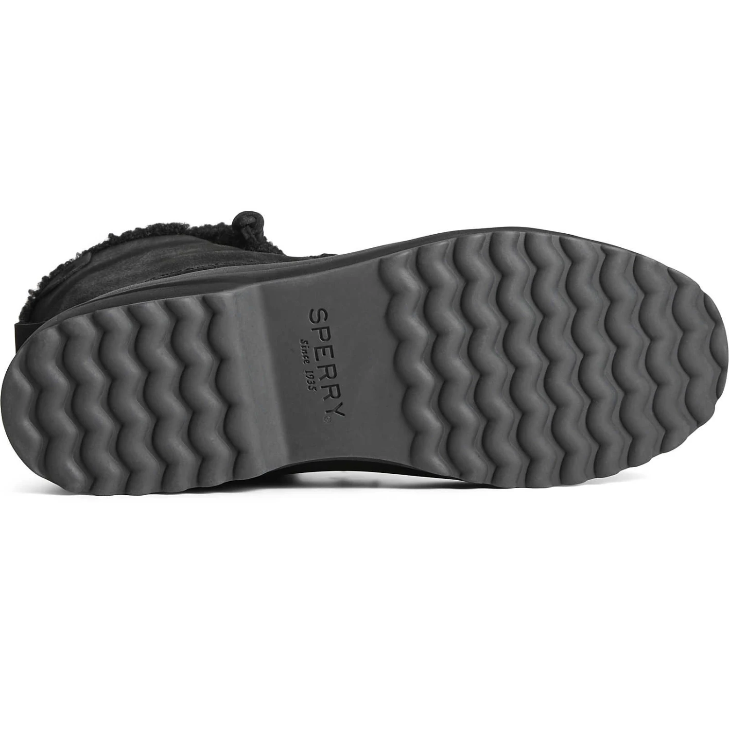 Sperry Top-Sider Women's Maritime Repel Teddy Trim Snow Boot Black 8 Sperry Top-Sider Women's Maritime Repel Teddy Trim Snow Boot Black - Image 6