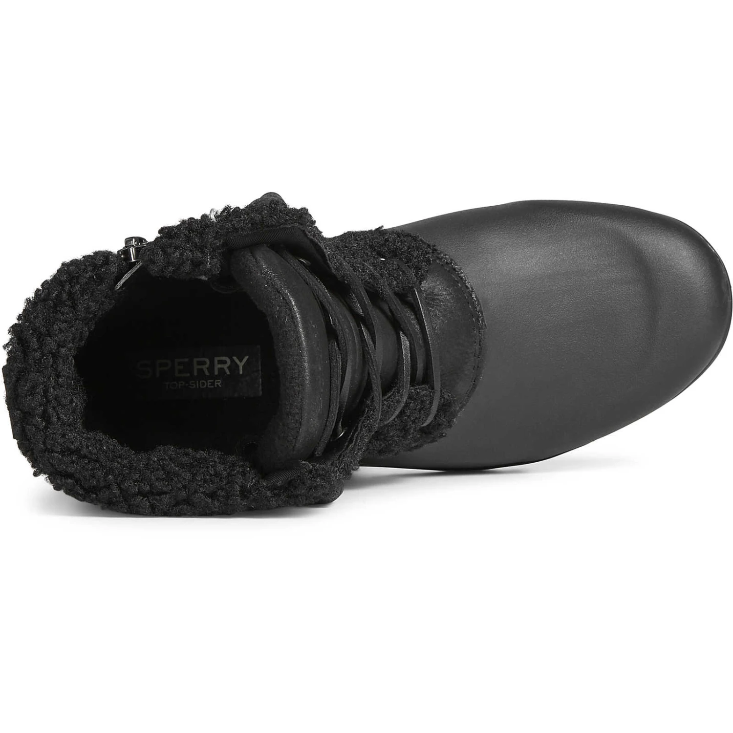 Sperry Top-Sider Women's Maritime Repel Teddy Trim Snow Boot Black 7 Sperry Top-Sider Women's Maritime Repel Teddy Trim Snow Boot Black - Image 5