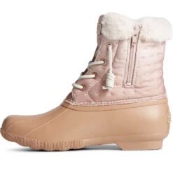 Sperry Top-Sider Women's Saltwater Shibori Duck Boot Rose -Sperry Top-Sider Sales STS87896 180